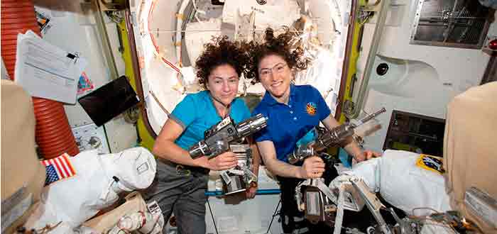 Exploración espacial mujeres