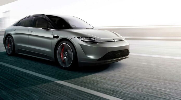 Vision-S | El primer coche eléctrico de Sony y sus especificaciones Sony vision S-a