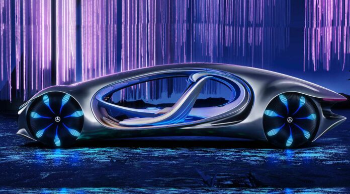 Vision AVTR de Mercedes-Benz | Rompedor concepto de coche eléctrico futurista Mercedes Vision AVTR