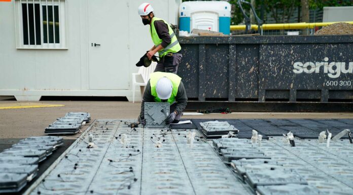Se instala en Barcelona el primer pavimento de España con energía solar 1-Barcelona-pavimrento-solar-1
