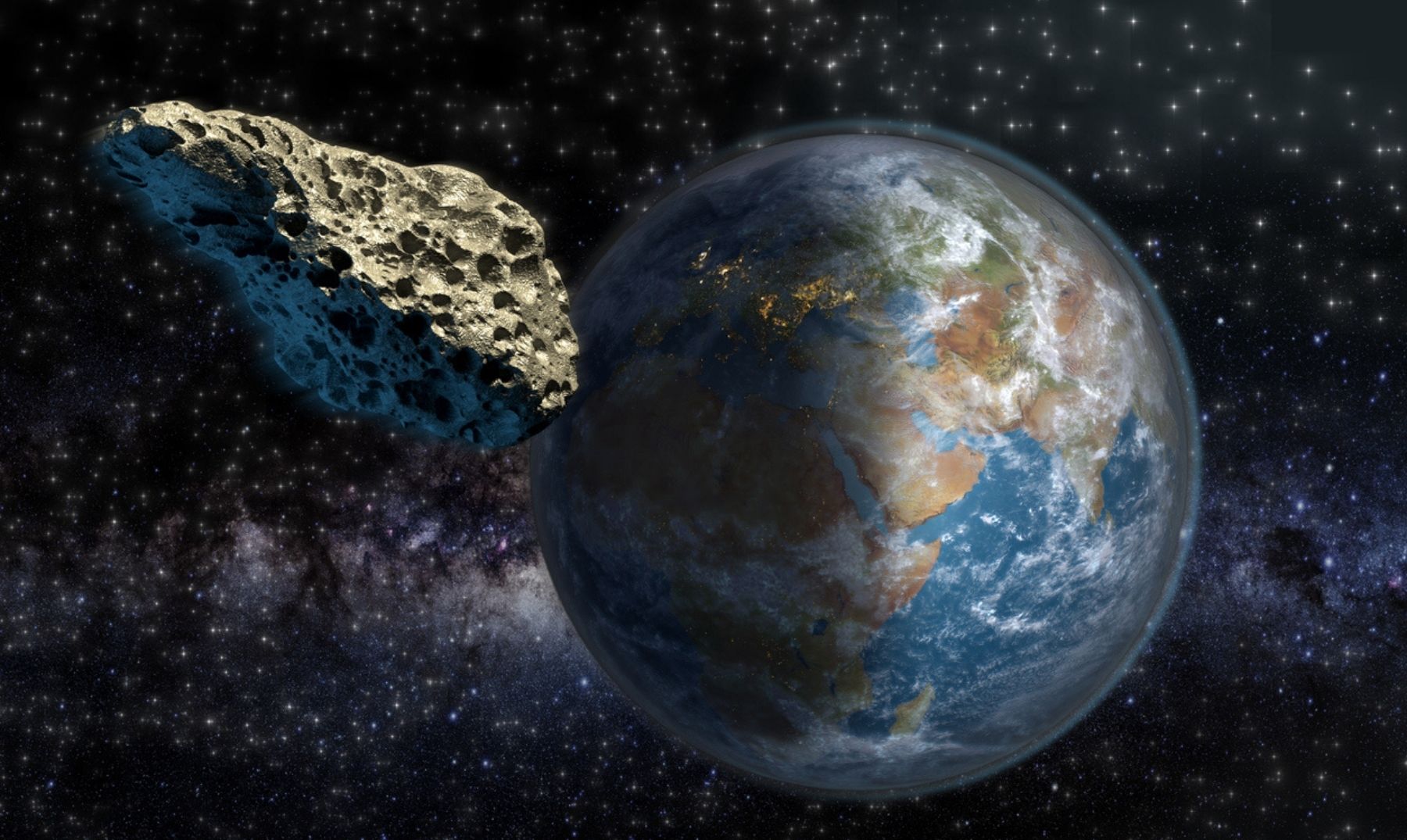 NASA lanzará una nave para que choque contra un asteroide como defensa.