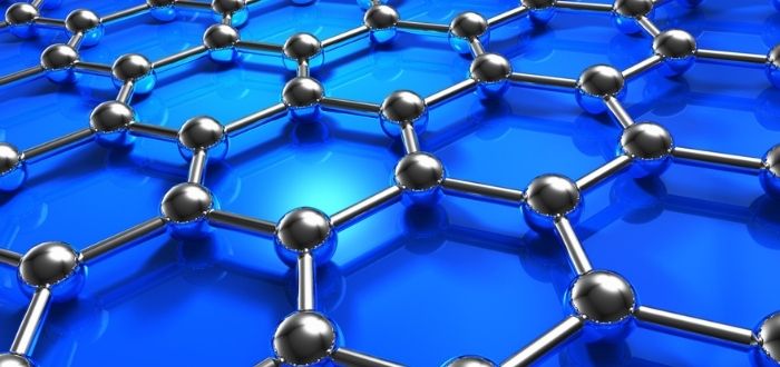 Modelo hexagonal del grafeno | Baterías de grafeno