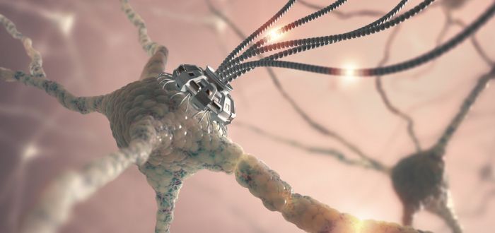 Nanorrobots atacando tumor