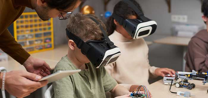 realidad virtual en la educación