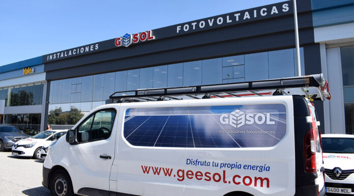 La empresa de autoconsumo solar Geesol supera las 5.000 instalaciones fotovoltaicas realizadas autoconsumo solar Geesol