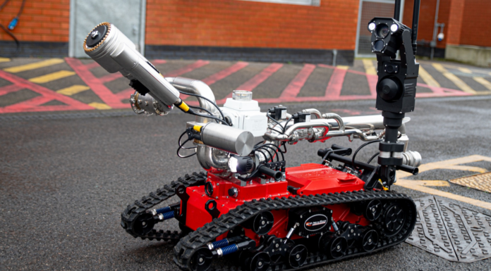 Robot bombero británico | Una innovación para salvar vidas robot bombero británico