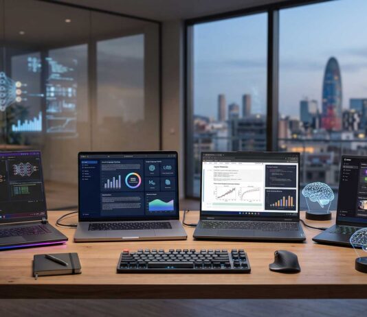 Análisis de las mejores laptops del 2026 para trabajar con inteligencia artificial mejores-laptops-para-trabajar-con-ia