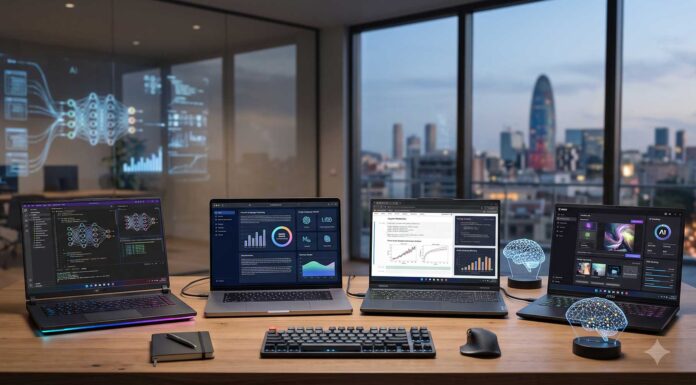Análisis de las mejores laptops del 2026 para trabajar con inteligencia artificial mejores-laptops-para-trabajar-con-ia