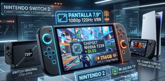 ¡Te contamos cómo es la Nintendo Switch 2! Características, beneficios y comparativa frente a la competencia caracteristicas-de-la-nintendo-switch-2